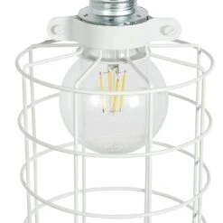 Habitat Cepheus Small Wire Shade - White -Chic Household Items 9521432 R Z002A