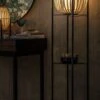 Habitat Aoki Bamboo Shelved Floor Lamp
