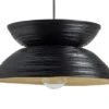 Habitat Hypnos Spun Bamboo 2 Tier Shade - Black