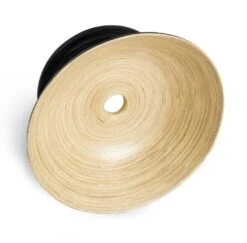 Habitat Hypnos Spun Bamboo 2 Tier Shade - Black -Chic Household Items 9523832 R Z003A