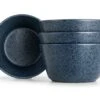 Habitat Addison Set Of 4 Stoneware Cereal Bowl - Blue