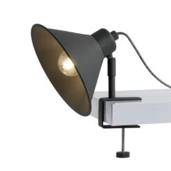 Habitat Loft Industrial Clamp Light - Charcoal -Chic Household Items 9526190 R Z006A