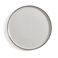 Habitat Speckle 4 Piece Stoneware Dinner Plate - Grey -Chic Household Items 9529575 R Z004A