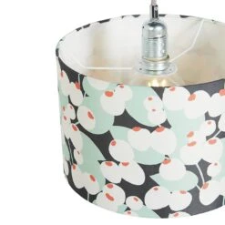Habitat Cruz Scandi Printed 30cm Drum Shade -Chic Household Items 9532287 R Z002A