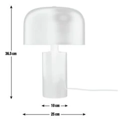 Habitat Marble Table Lamp - Black -Chic Household Items 9532995 R E001