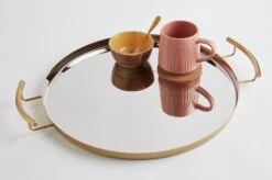 Habitat Mediterranean Picnic Metal Tray -Chic Household Items 9538250 R Z003A