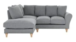 Habitat Carrie Fabric Left Hand Corner Chaise Sofa - Grey 12 Habitat Carrie Fabric Left Hand Corner Chaise Sofa - Grey -Chic Household Items 9539084 R Z003A