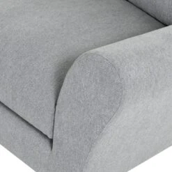 Habitat Carrie Fabric Left Hand Corner Chaise Sofa - Grey 14 Habitat Carrie Fabric Left Hand Corner Chaise Sofa - Grey -Chic Household Items 9539084 R Z009A
