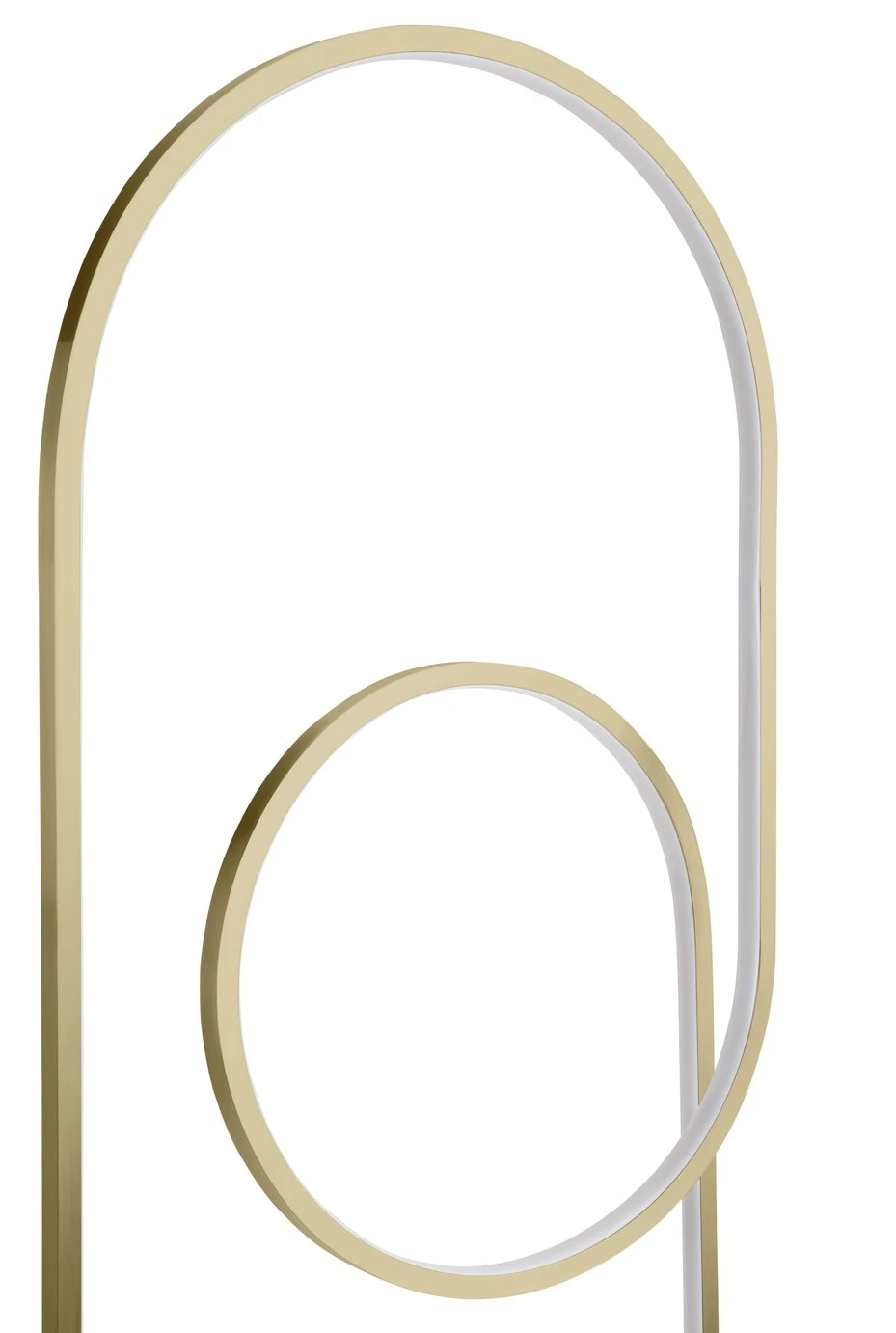 Habitat Pill LED Floor Lamp - Brushed Brass 7 Habitat Pill LED Floor Lamp - Brushed Brass - Image 7