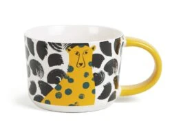 Habitat Global Set Of 4 Decal Mug Set -Chic Household Items 9544244 R Z002A