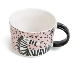 Habitat Global Set Of 4 Decal Mug Set -Chic Household Items 9544244 R Z004A