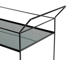 Habitat Monroe Drinks Trolley - Black -Chic Household Items 9547801 R Z005A