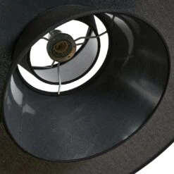 Habitat Linen Otton 2 Tier Easy Fit Shade - Black -Chic Household Items 9561478 R Z003A