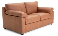 Habitat Florence Leather 2 Seater Sofa - Tan 15 Habitat Florence Leather 2 Seater Sofa - Tan -Chic Household Items 9562532 R Z004A