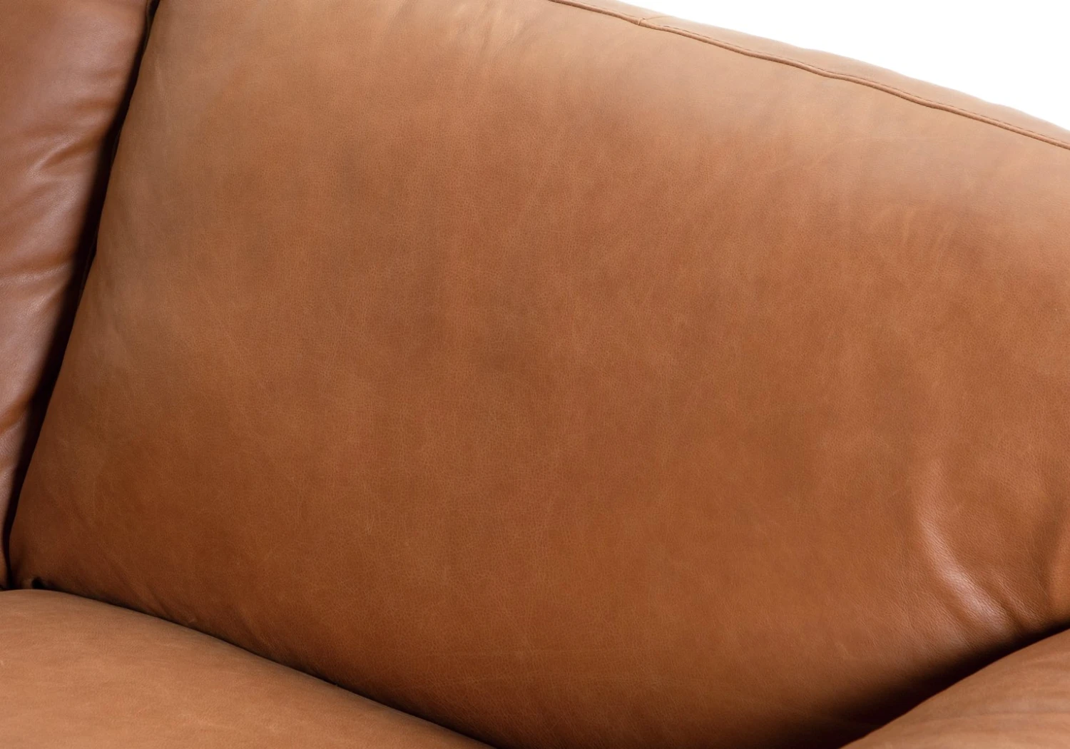 Habitat Florence Leather 2 Seater Sofa - Tan 8 Habitat Florence Leather 2 Seater Sofa - Tan - Image 8