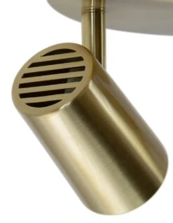 Habitat 3 Light Spotlight Plate - Brass -Chic Household Items 9563366 R Z003A