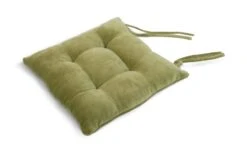 Habitat Citrine Pack Of 2 Seat Cushions - Olive Green 5 Habitat Citrine Pack Of 2 Seat Cushions - Olive Green -Chic Household Items 9572508 R Z002A