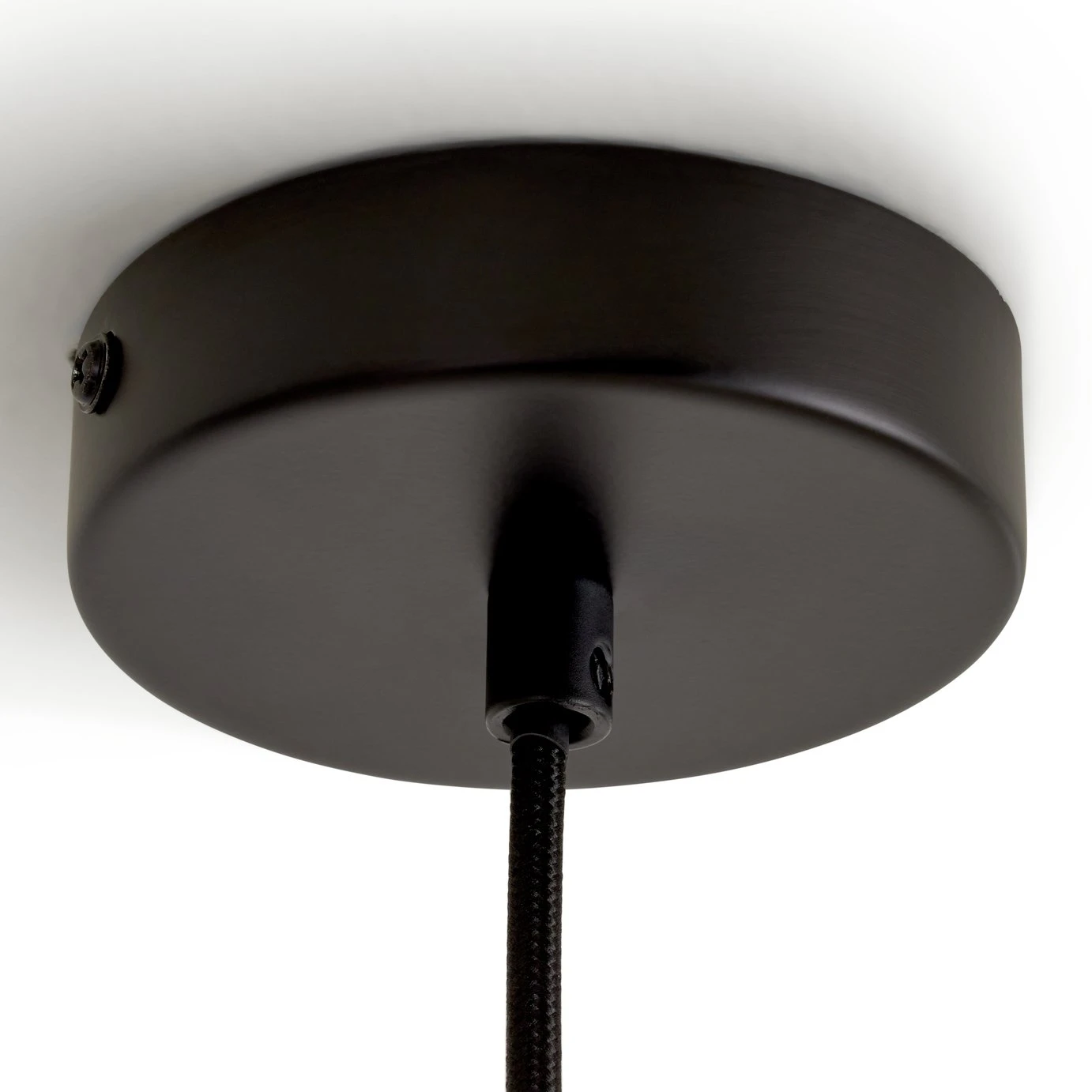 Habitat Lati Marble Glass Pendant - Black & White 4 Habitat Lati Marble Glass Pendant - Black & White - Image 4