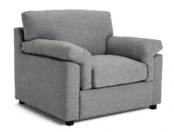 Habitat Florence Fabric Armchair - Grey -Chic Household Items 9574654 R Z004A