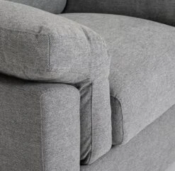 Habitat Florence Fabric Armchair - Grey -Chic Household Items 9574654 R Z006A