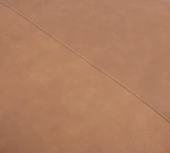 Habitat Florence Leather Ottoman Footstool - Tan -Chic Household Items 9576267 R B001