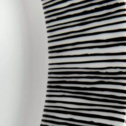 Habitat Black Dash 12 Piece Porcelain Dinner Set 9 Habitat Black Dash 12 Piece Porcelain Dinner Set -Chic Household Items 9576731 R B001