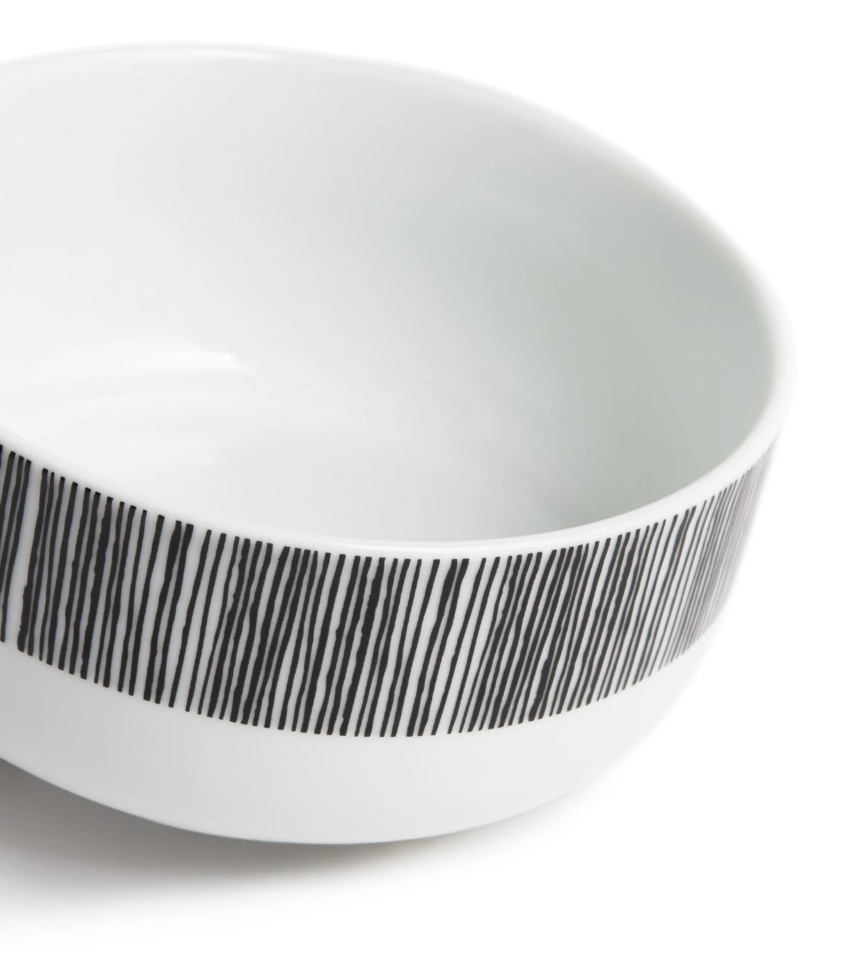 Habitat Black Dash 12 Piece Porcelain Dinner Set 6 Habitat Black Dash 12 Piece Porcelain Dinner Set - Image 6