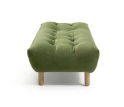 Habitat Kota Fabric Corner Chaise Sofa Bed - Green -Chic Household Items 9576896 R Z003A