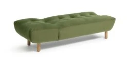 Habitat Kota Fabric Corner Chaise Sofa Bed - Green -Chic Household Items 9576896 R Z005A