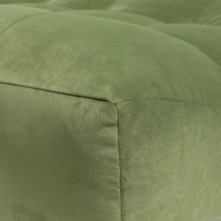 Habitat Kota Fabric Corner Chaise Sofa Bed - Green -Chic Household Items 9576896 R Z008A