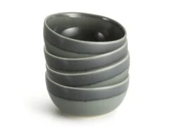 Habitat Evora 4 Piece Stoneware Cereal Bowl - Green -Chic Household Items 9578557 R Z002A