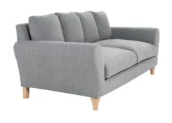Habitat Carrie Fabric 3 Seater Sofa - Graphite -Chic Household Items 9579879 R Z004A
