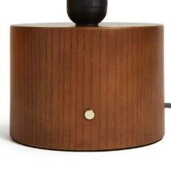 Habitat Corduroy Touch Table Lamp - Mustard & Walnut 6 Habitat Corduroy Touch Table Lamp - Mustard & Walnut -Chic Household Items 9582275 R Z003A