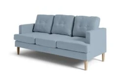 Habitat Joshua Fabric 3 Seater Sofa - Blue