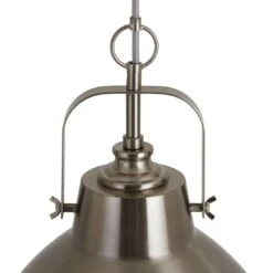 Habitat Cetus Fisherman Pendant - Satin Nickel -Chic Household Items 9591565 R Z002A