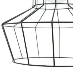 Habitat Indus Large Country Wire Shade - Black -Chic Household Items 9602928 R Z002A