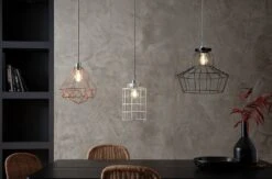 Habitat Indus Large Country Wire Shade - Black -Chic Household Items 9602928 R Z004C