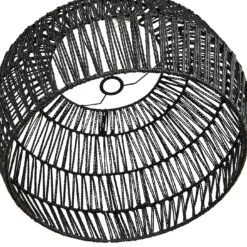 Habitat Neda Rope 55cm Shade - Black -Chic Household Items 9604359 R Z003A