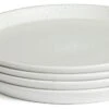 Habitat Addison 4 Piece Stoneware Dinner Plate - White