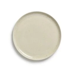 Habitat Evora 4 Piece Stoneware Side Plates - Natural -Chic Household Items 9607370 R Z004A