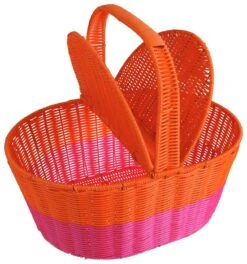 Habitat Abstract Play Bright Baker Style Picnic Basket 8 Habitat Abstract Play Bright Baker Style Picnic Basket -Chic Household Items 9610570 R Z004A