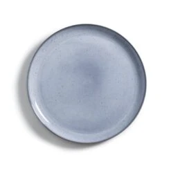 Habitat Evora 4 Piece Stoneware Dinner Plate - Blue -Chic Household Items 9611043 R Z004A
