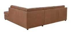 Habitat Florence LeatherRight Hand Corner Chaise Sofa - Tan -Chic Household Items 9611586 R Z004A