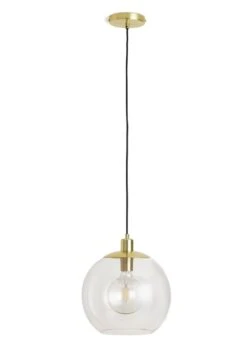 Habitat Coleman Metal Pendant Light - Gold -Chic Household Items 9612420 R Z001C