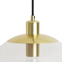 Habitat Coleman Metal Pendant Light - Gold -Chic Household Items 9612420 R Z002A