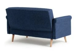 Habitat Evie Fabric 2 Seater Sofa In A Box - Navy Blue -Chic Household Items 9612437 R Z003A