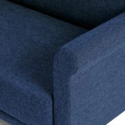 Habitat Evie Fabric 2 Seater Sofa In A Box - Navy Blue -Chic Household Items 9612437 R Z005A