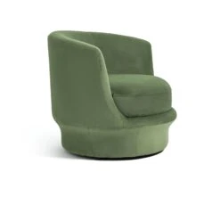 Habitat Ronda Velvet Accent Chair - Olive Green -Chic Household Items 9613058 R Z004A