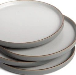 Habitat Speckle Set Of 4 Side Plate - Grey -Chic Household Items 9613962 R Z005A
