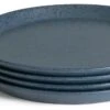 Habitat Addison 4 Piece Stoneware Dinner Plate - Blue